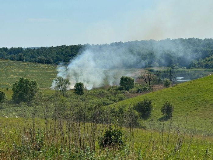 Літак збив російську ракету в Харківській області (фото)