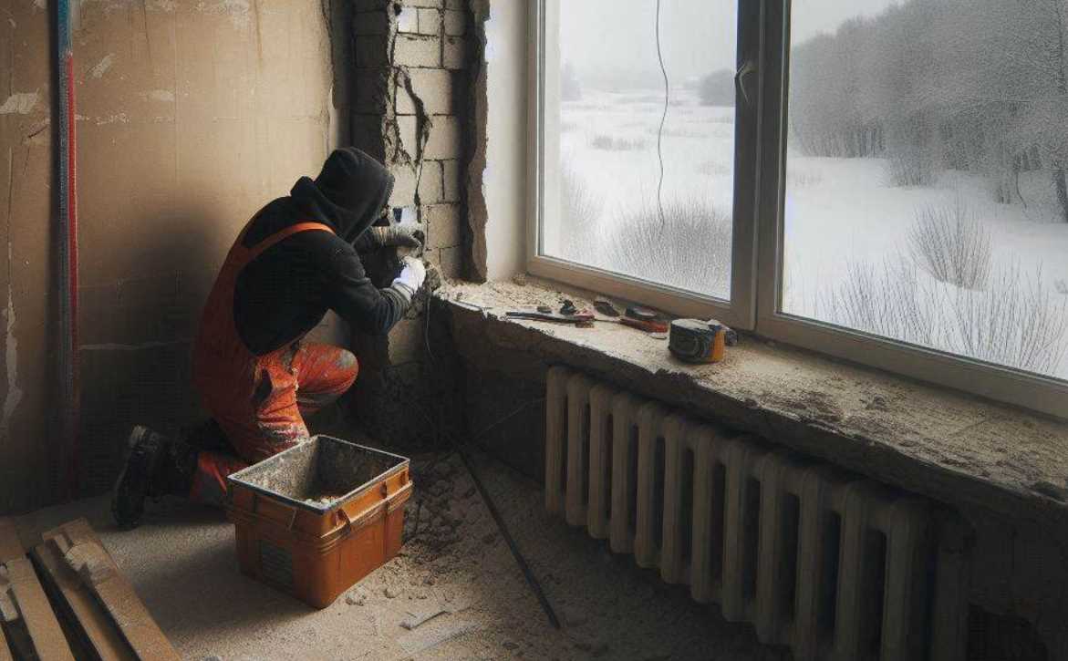 Готовимся к зиме. Утепление стен