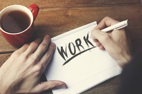 Напис Work
