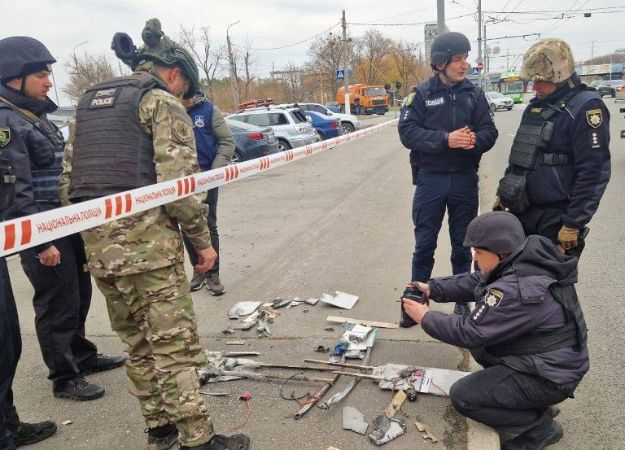последствия обстрела Салтовского района