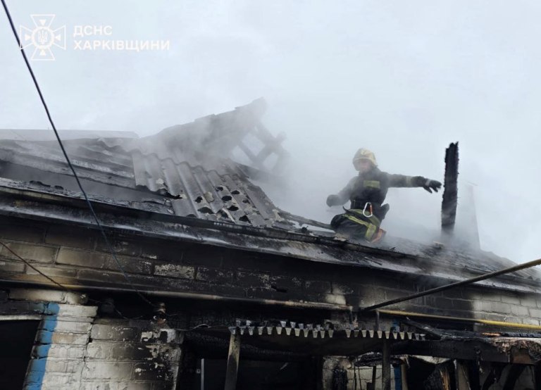 пожар в частном доме