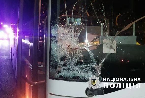 Автобус, який брав участь у ДТП