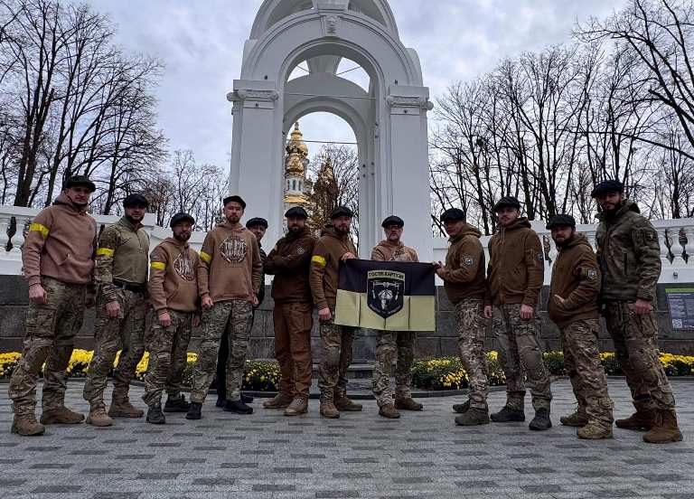 нацгвардейцы подразделения "Острые козырьки"