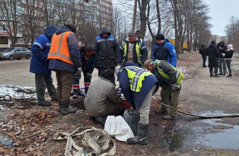 У Харківській області серйозна комунальна аварія (фото)