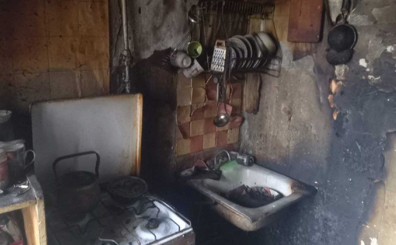 Под Харьковом в огне погибла старушка