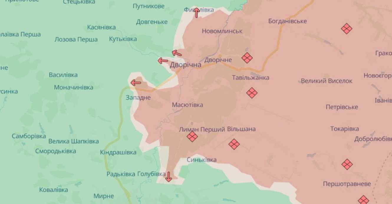 Російські війська намагаються обійти Куп'янськ - Deepstate