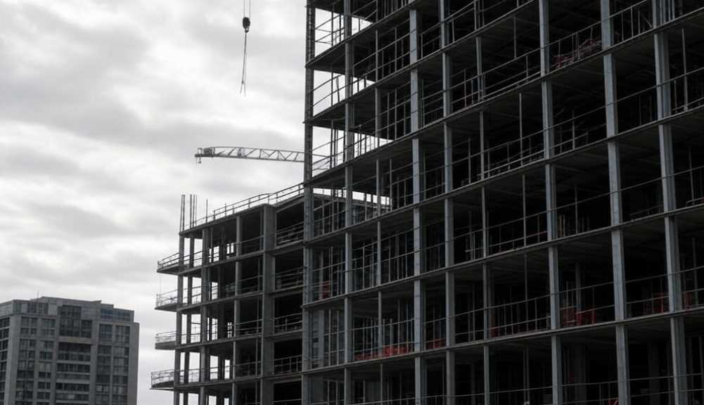 В Харьковской области резко сократилось количество новостроек