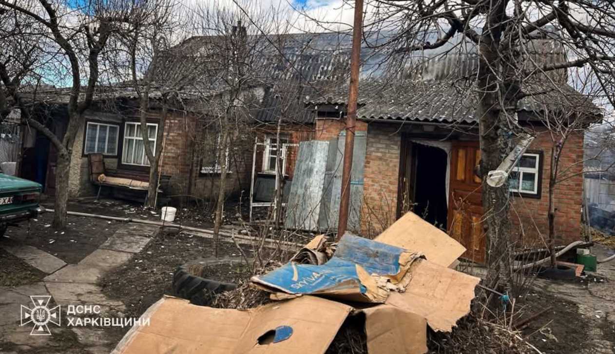 В Харьковской области из пожара спасли пожилую женщину