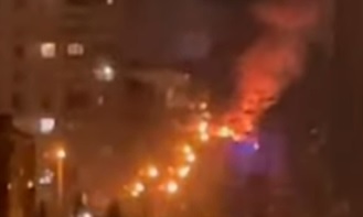 З’явились відео ударів по Харкову ввечері 26 березня