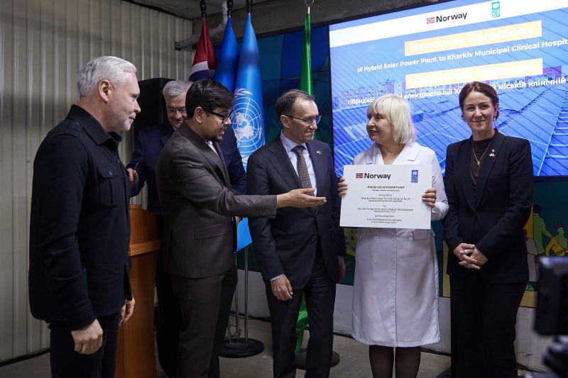 Передача обладнання лікарні