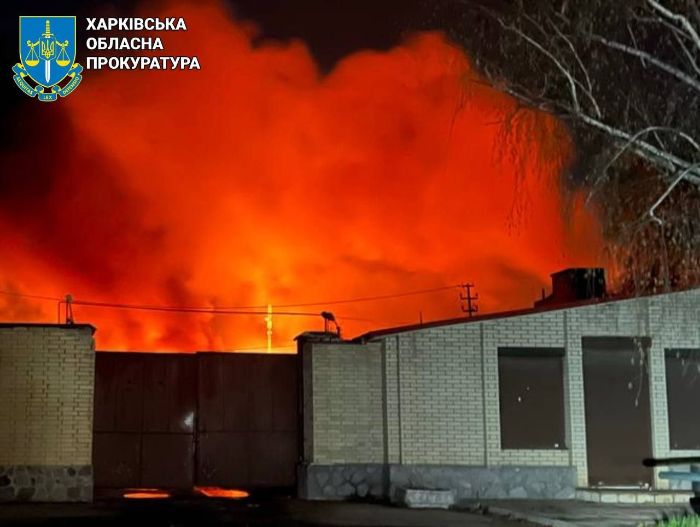 Місце прильоту російського «Шахеда»
