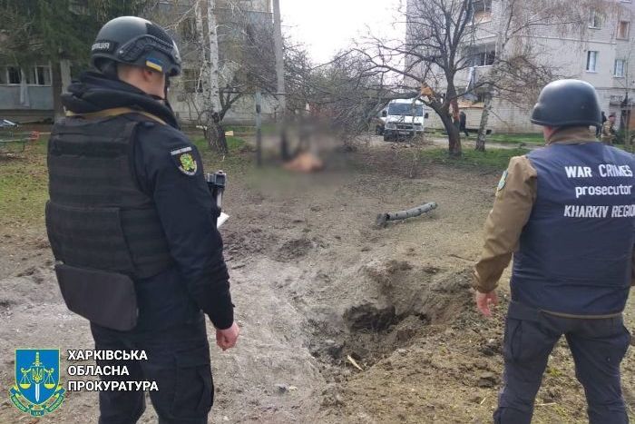 Последствия обстрела Купянска