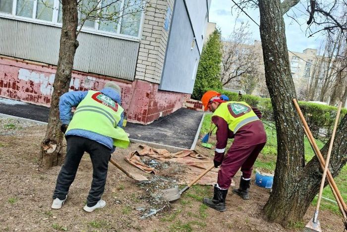 Ліквідація наслідків обстрілу