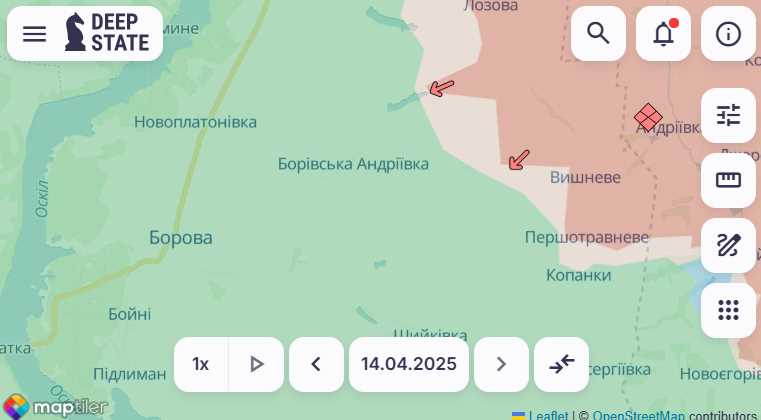 Стало известно, куда  пытается прорываться российская армия в Харьковской области