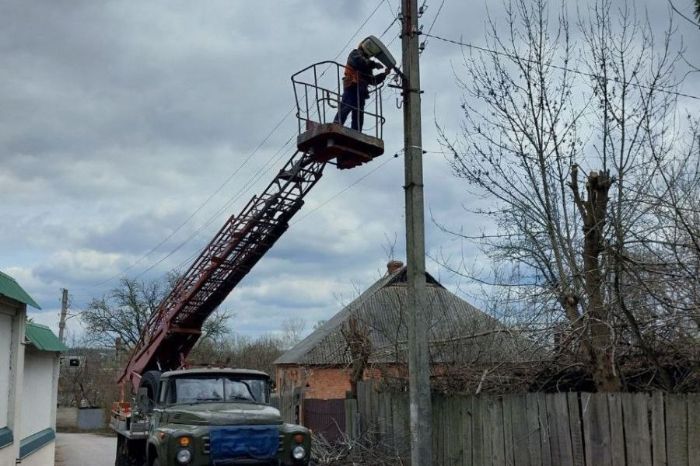 Восстановление уличного освещения