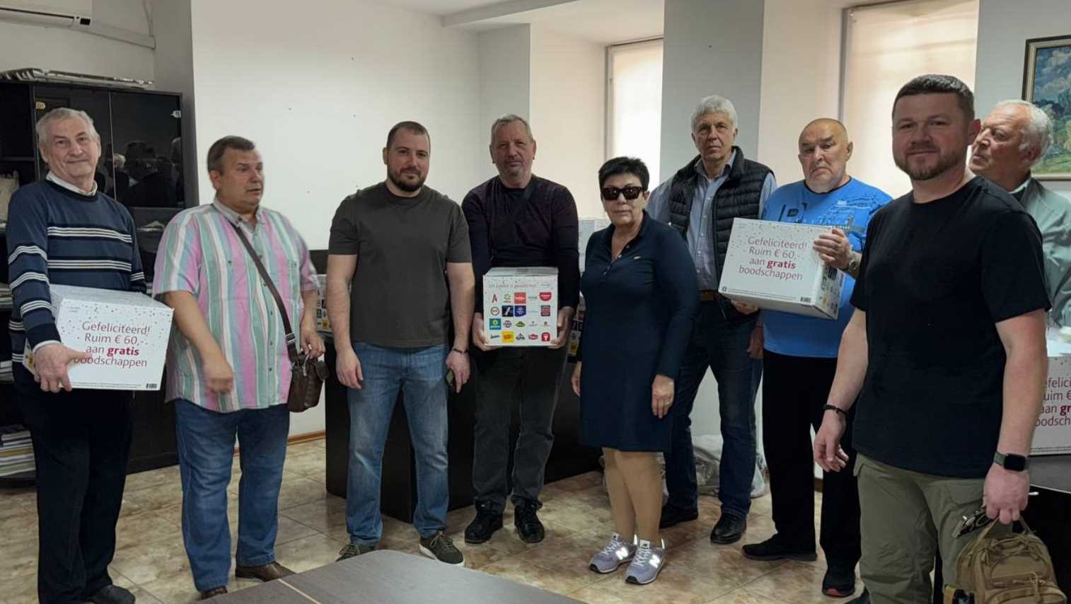 По инициативе мэра Харькова активисты чернобыльского движения получили гуманитарную помощь