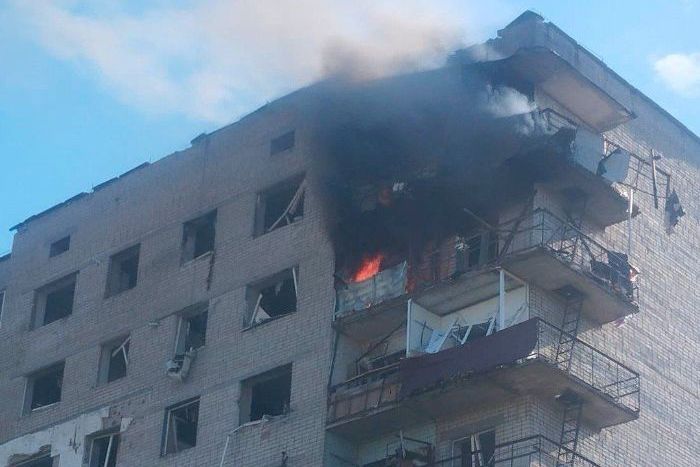 Последствия ударов по Харьковской области