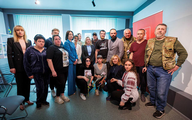 В Лозовском районе открыли ветеранский центр «Непокоренные» (фото)