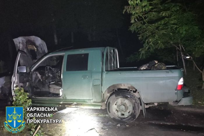 Спалений автомобіль