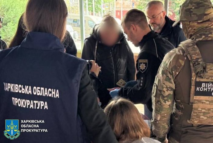 Задержание подозреваемой