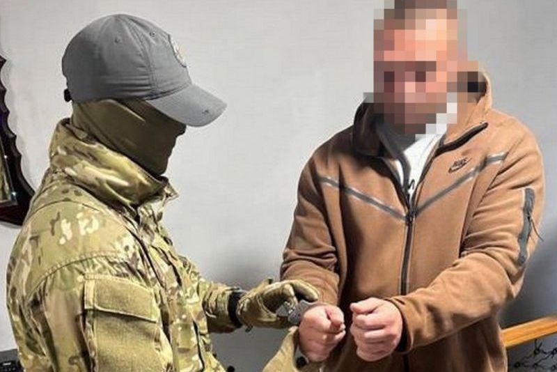 Задержание члена преступной группировки