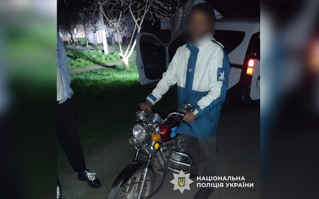 У Берестинському районі чоловік вкрав мопед у знайомого