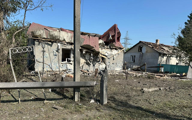 Вранці 8 червня РФ скинула 5 КАБів на Дергачівську громаду: куди прилетіло (фото)