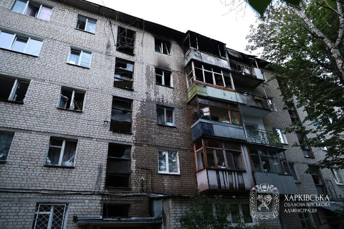 Наслідки обстрілу Харкова
