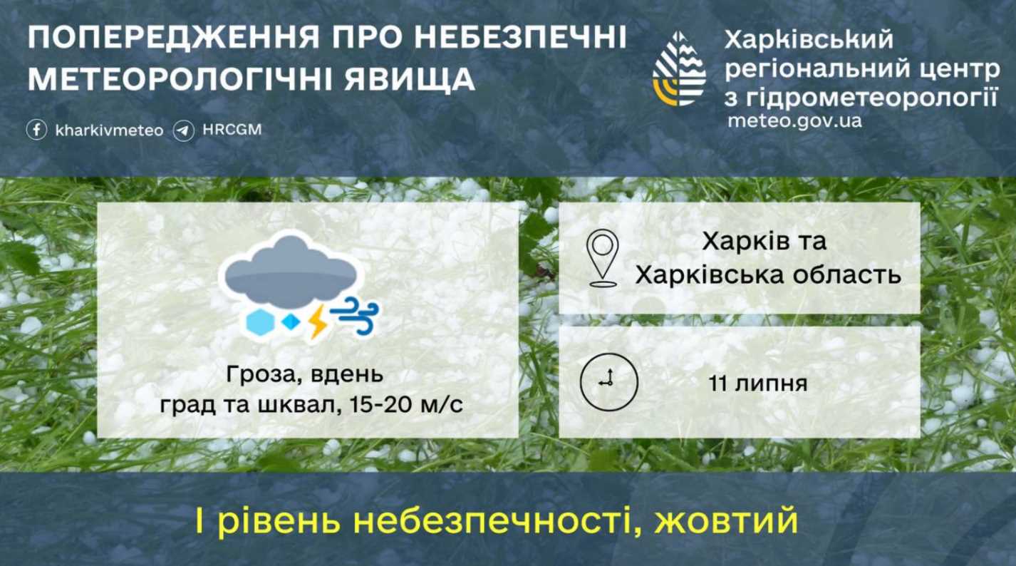 Завтра спека відступить, але у Харків'ян з'явиться інша проблема