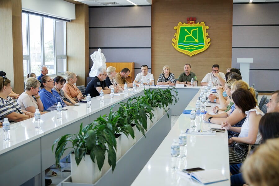 В Мерефянской громаде обсудили поддержку ветеранов и их семей