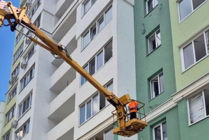 Поврежденный дом