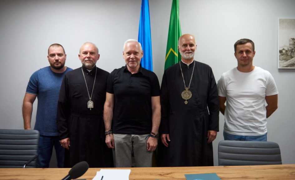 Мэр Харькова встретился с митрополитом