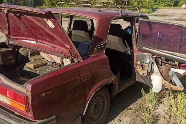 Поврежденный автомобиль