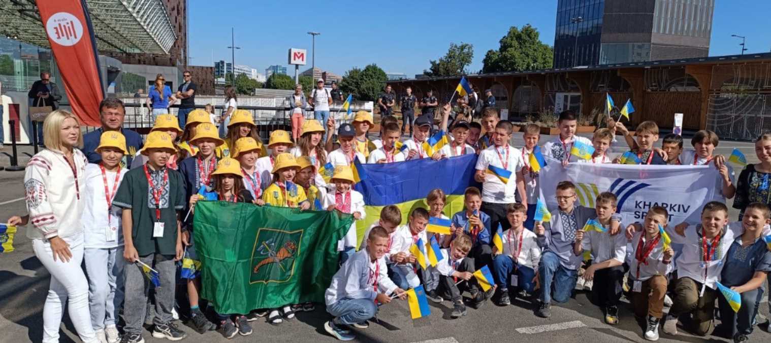 40 харківських дітей повернулися з Франції