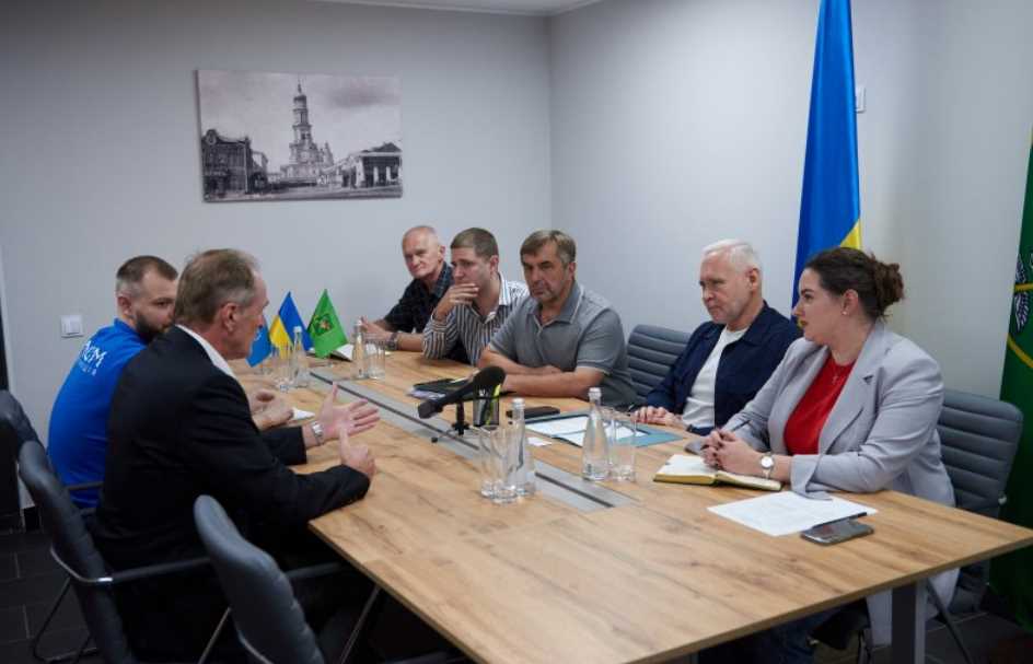 Мэр Харькова встретился с главой Представительства Международной организации по миграции