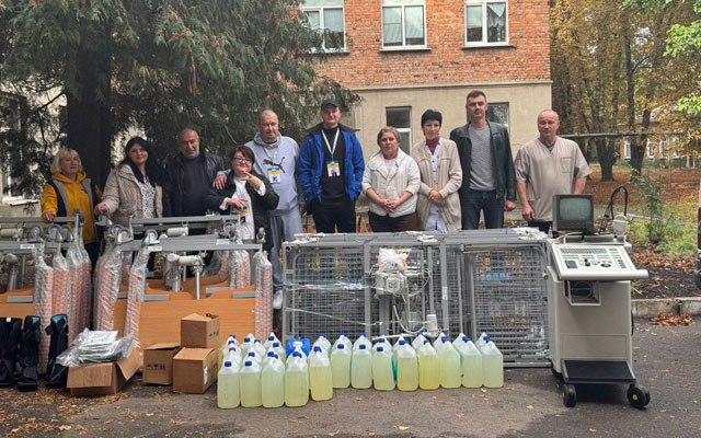 Больница в Сахновщинской громаде получила новое медоборудование