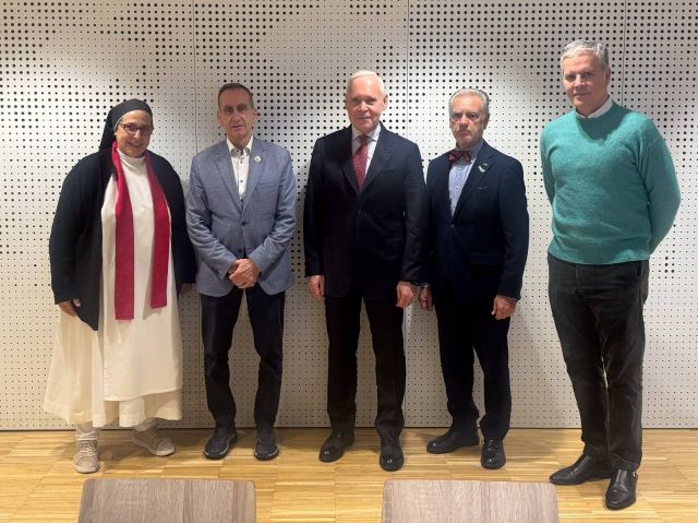 Терехов під час зустрічі з представниками Женералітату Каталонії