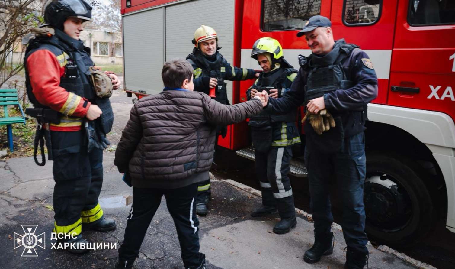 8-летний харьковчанин во время пожара спас жизнь себе и бабушке