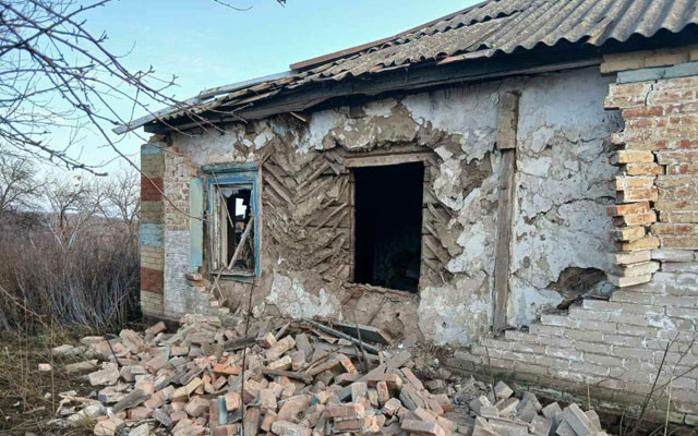 Золочевская громада пострадала от массированной атаки FPV-дронов