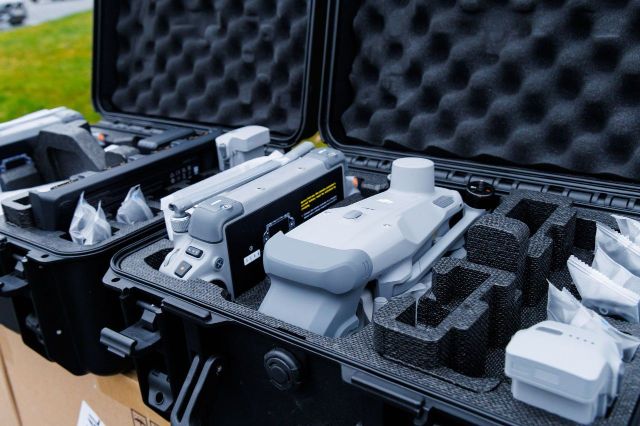 В Харьковской области военным передали 10 беспилотников (фото)