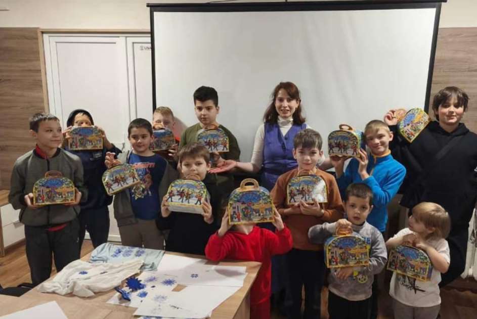 Для дітей із сімей переселенців влаштували свято