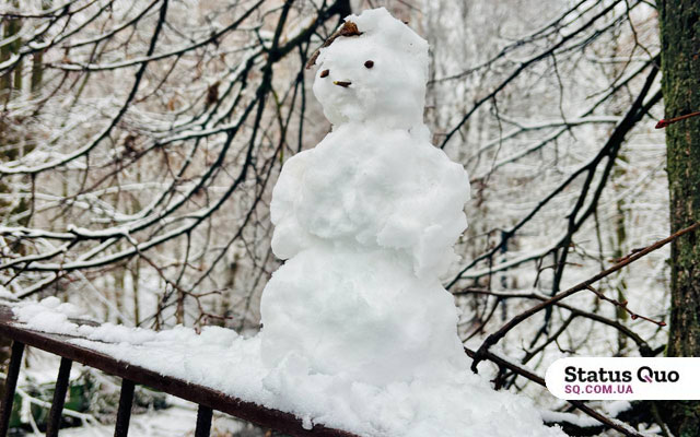 Снег в Харькове 10 декабря: фоторепортаж