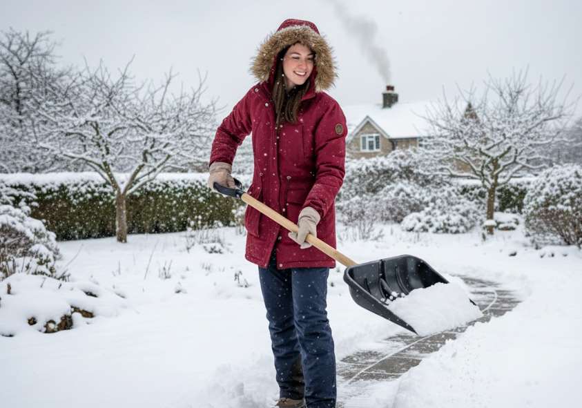 Прибирання снігу біля будинку. Корисно знати