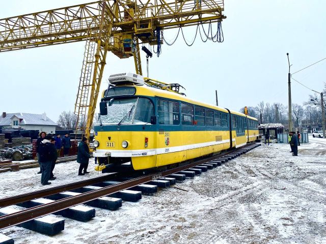 Харьков получил 10 трамвайных вагонов за год
