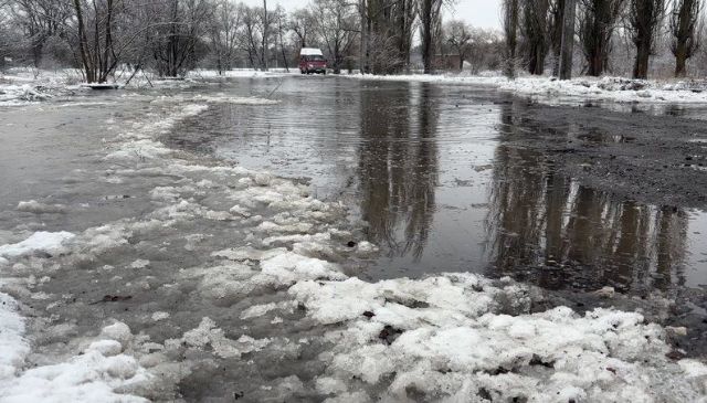 Затоплена ділянка