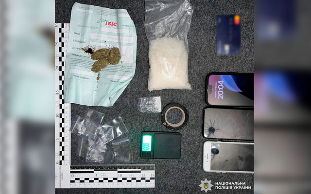 В Харькове задержали «закладчика» с крупной партией психотропов