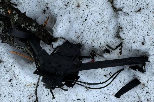 Уламки дрону