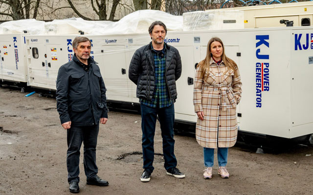 Харьков получил партию генераторов