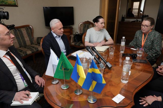 Встреча Терехова с представителями Швеции