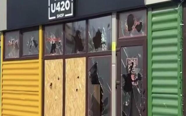У Харкові розгромили магазин мережі U420